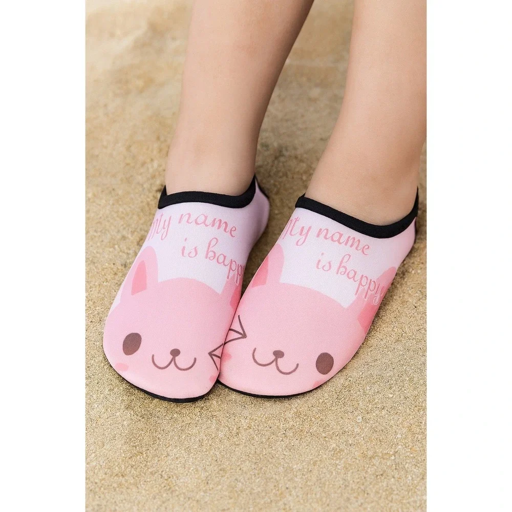 Little Girl Water Shoes Giotto Bunny Pink 1 New With Tags